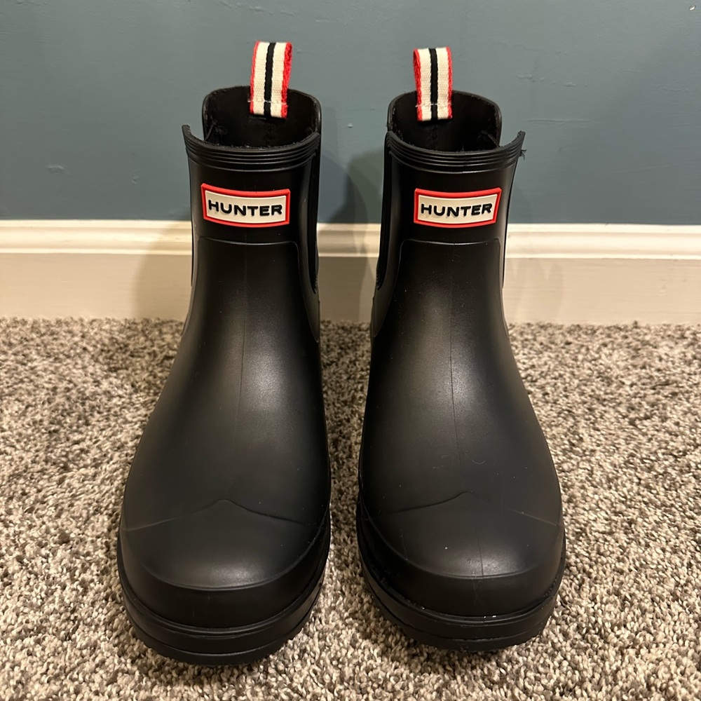 Hunter Women’s Black Rain Boots